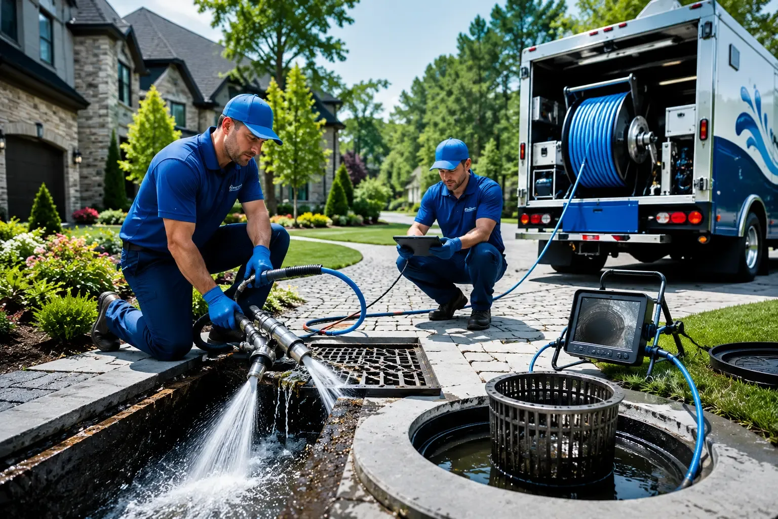 Local outdoor drain cleaning professionals in Wall, TX